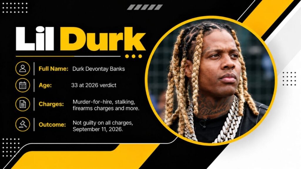 Lil Durk Verdict: Not Guilty, Jail Status & Net Worth 2026
