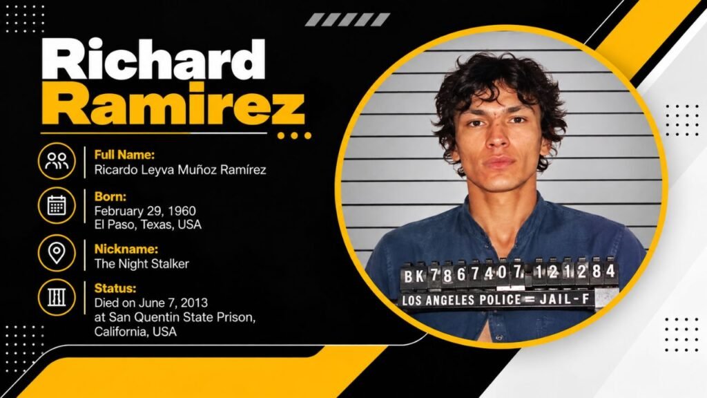 Who Is Richard Ramirez? Night Stalker, Case, Trial, Wife & Death