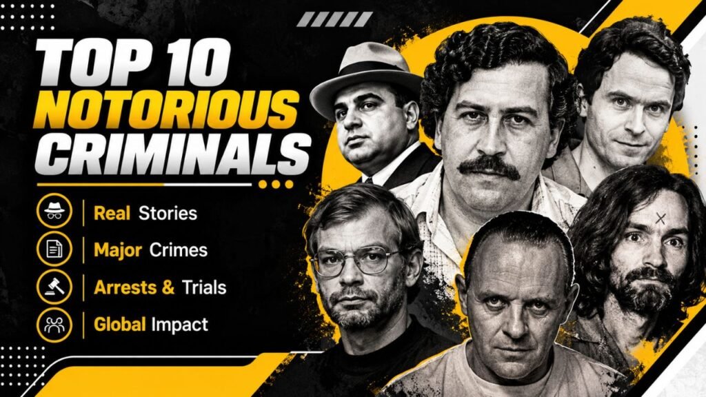 Top 10 Most Famous Serial Killers - Notorious Cases in History 2026